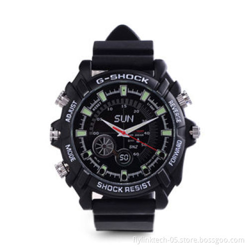 Watch Camera with FHD, 1080P Covert Watch Camera, 4GB Internal Memory, AVI Video File Format